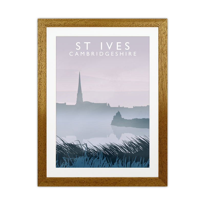St Ives, Cambridgeshire Travel Art Print by Richard O'Neill Oak Grain