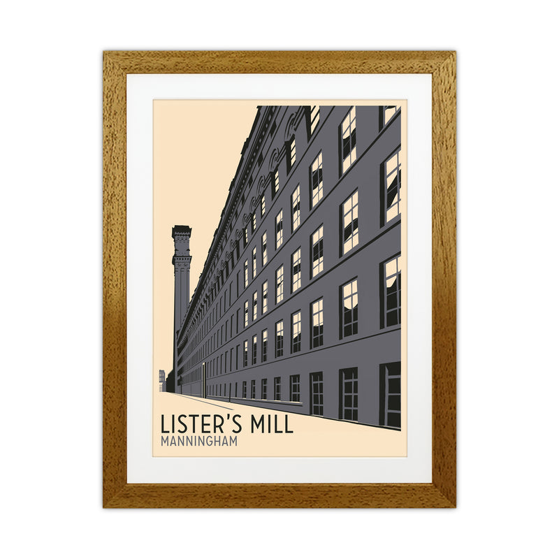 Lister's Mill, Manningham Travel Art Print by Richard O'Neill Oak Grain