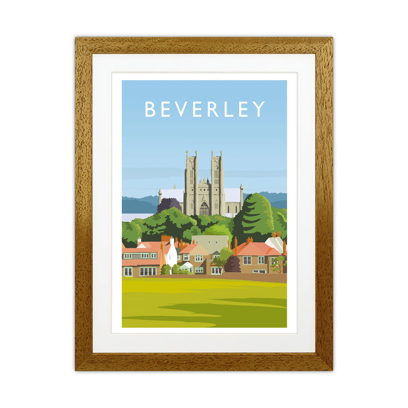 Beverley 3 portrait Travel Art Print by Richard O'Neill Oak Grain