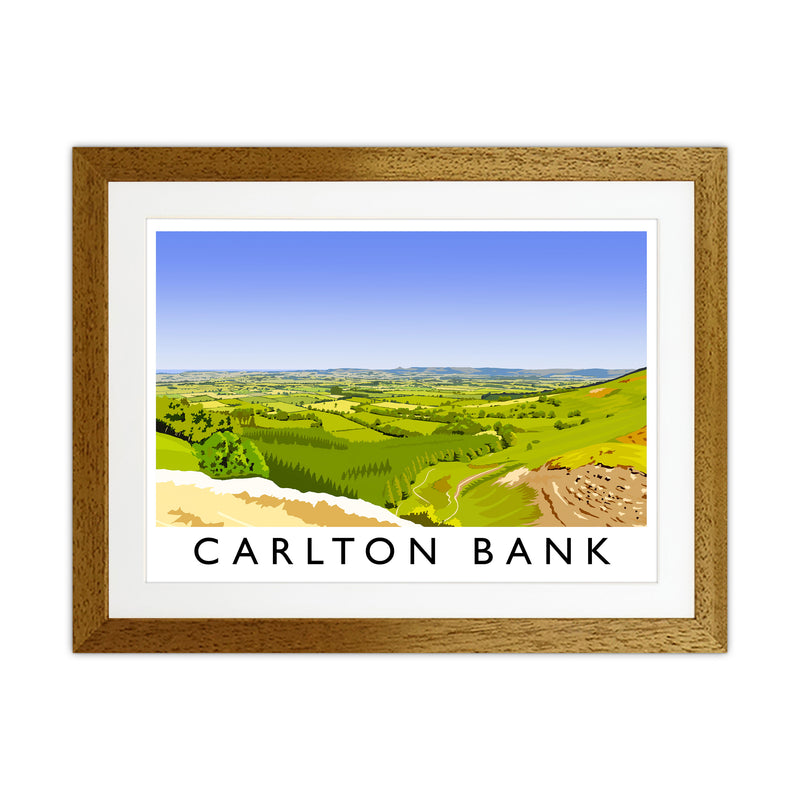 Carlton Bank Travel Art Print by Richard O'Neill Oak Grain