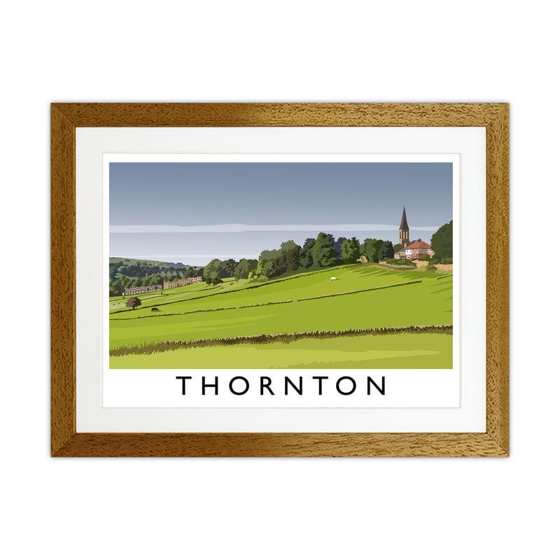 Thornton Travel Art Print by Richard O'Neill Oak Grain