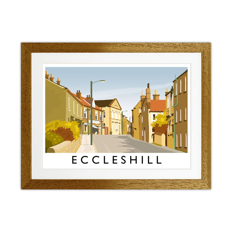 Eccleshill Travel Art Print by Richard O'Neill Oak Grain