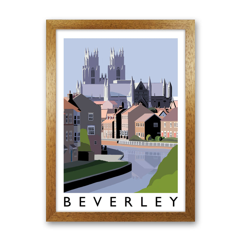 Beverley Art Print by Richard O'Neill Oak Grain