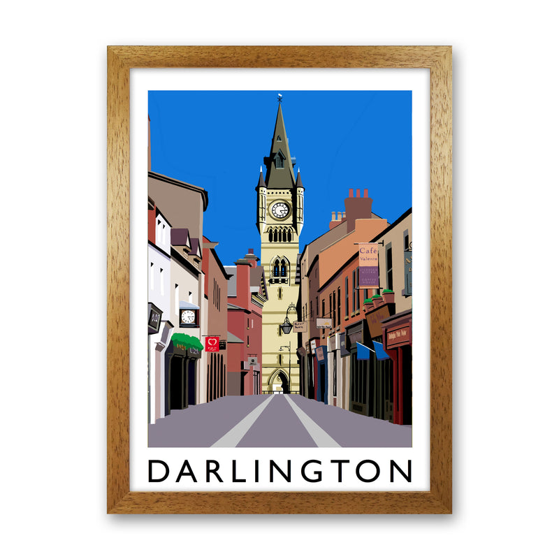 Darlington Art Print by Richard O'Neill Oak Grain