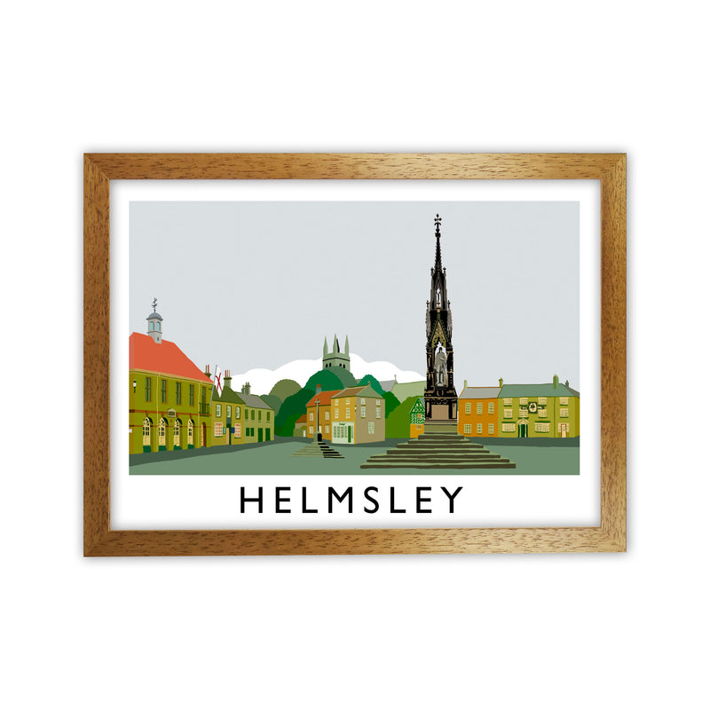 Helmsley Art Print by Richard O'Neill Oak Grain