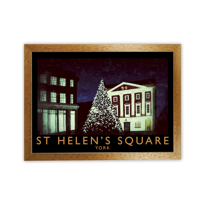 St Helen's Square Art Print by Richard O'Neill Oak Grain