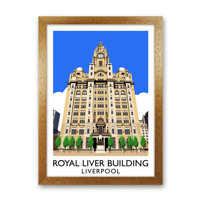 Royal Liver Building by Richard O'Neill Oak Grain