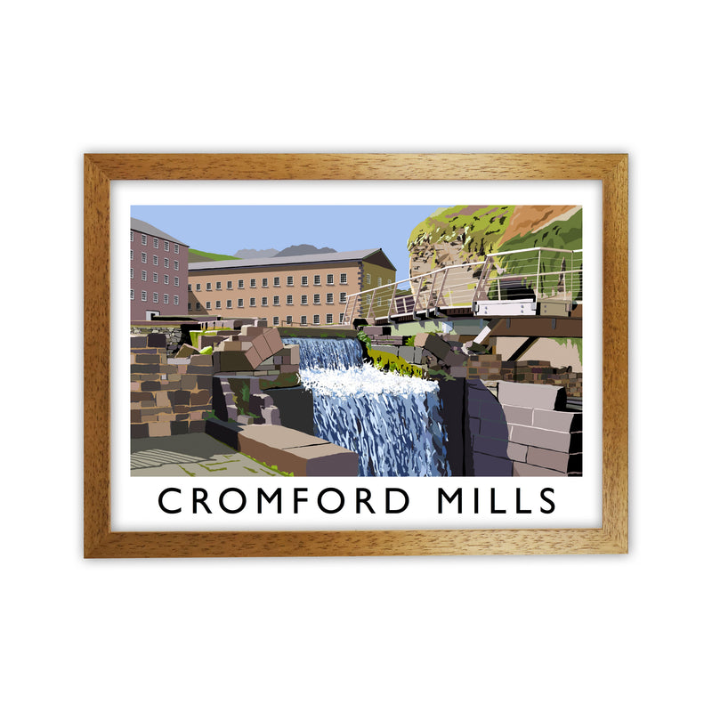 Cromford Mills by Richard O'Neill Oak Grain