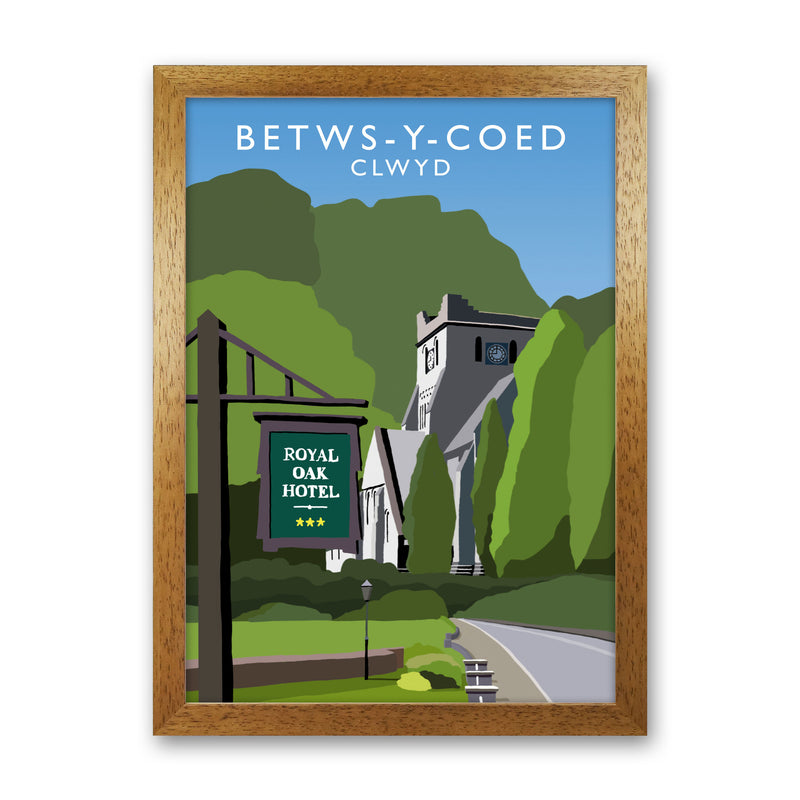 Betws- Y- Coed by Richard O'Neill Oak Grain