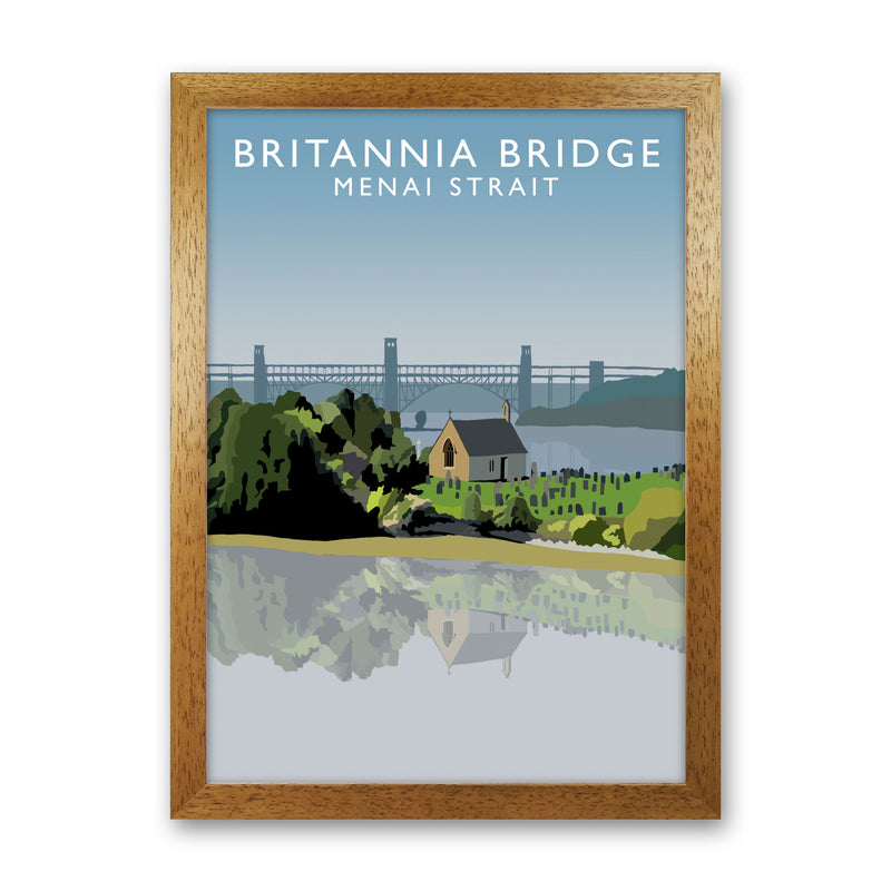 Britannia Bridge by Richard O'Neill Oak Grain