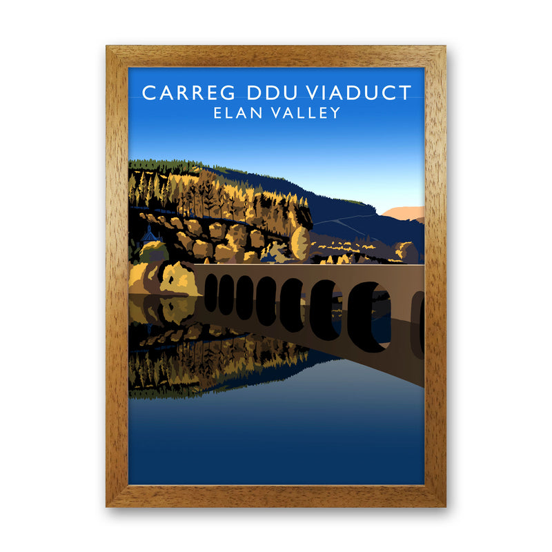 Carreg Ddu Viaduct by Richard O'Neill Oak Grain