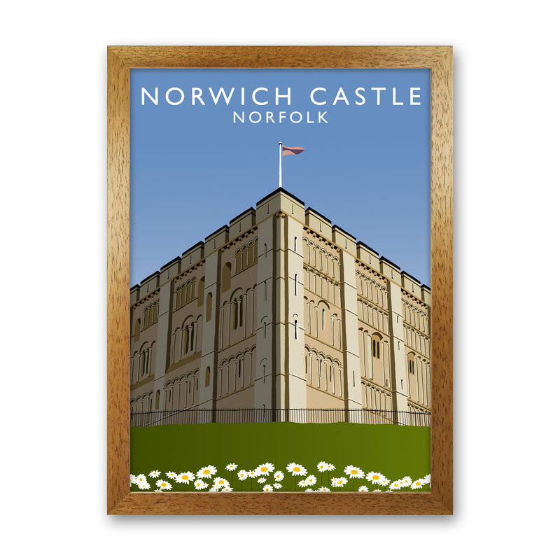 Norwich Castle by Richard O'Neill Oak Grain