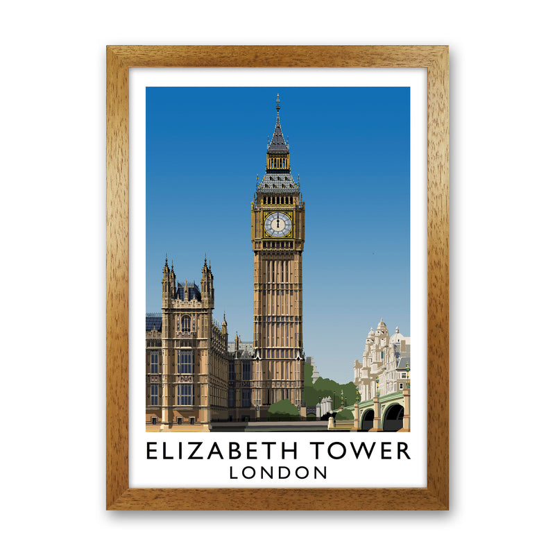 Elizabeth Tower by Richard O'Neill Oak Grain