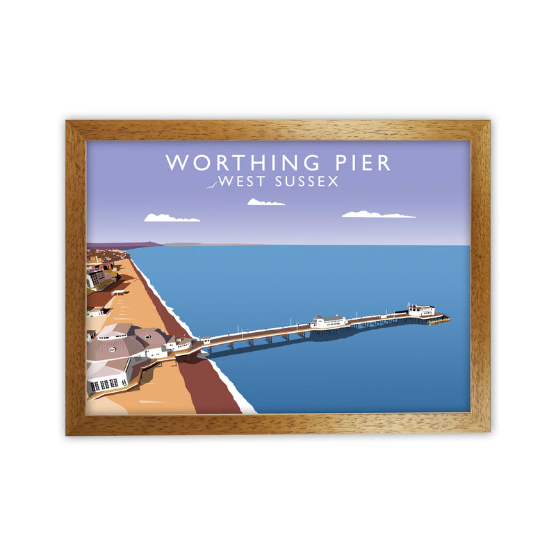 Worthing Pier by Richard O'Neill Oak Grain