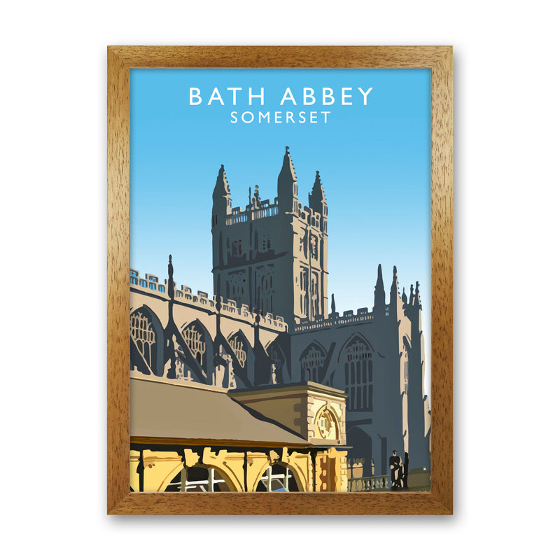 Bath Abbey by Richard O'Neill Oak Grain