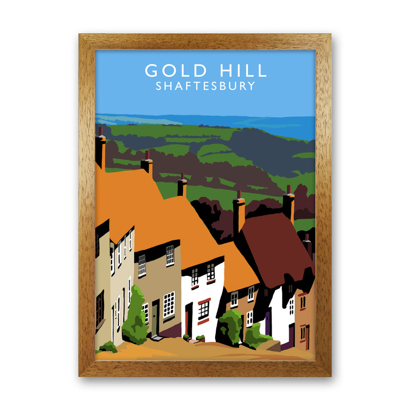 Gold Hill by Richard O'Neill Oak Grain