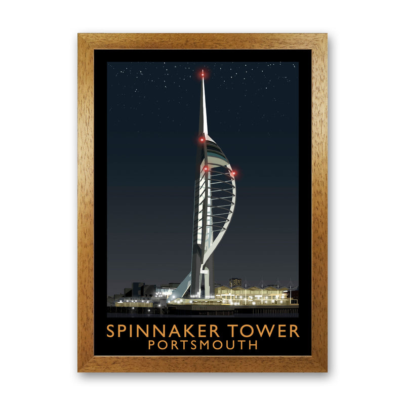 Spinnaker Tower by Richard O'Neill Oak Grain