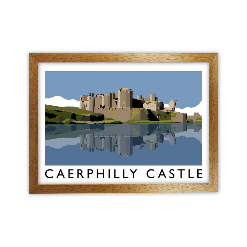 Caerphilly Castle by Richard O'Neill Oak Grain