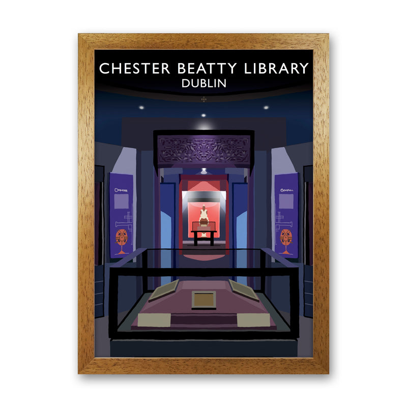 Chester Beatty Library by Richard O'Neill Oak Grain
