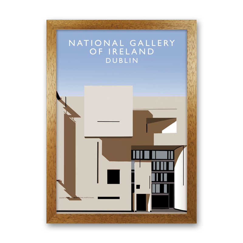 National Gallery Of Ireland by Richard O'Neill Oak Grain