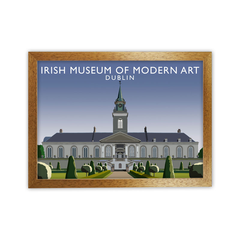 Irish Museum of Modern Art Dublin Art Print by Richard O'Neill Oak Grain