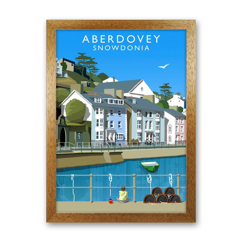 Aberdovey Snowdonia Art Print by Richard O'Neill Oak Grain