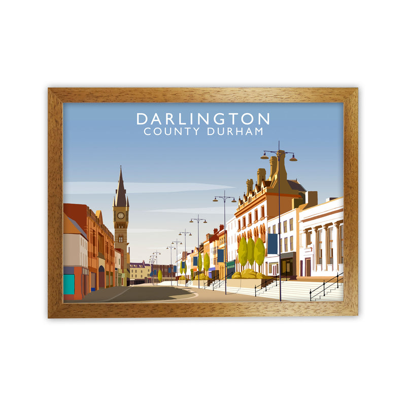 Darlington (Landscape) by Richard O'Neill Oak Grain