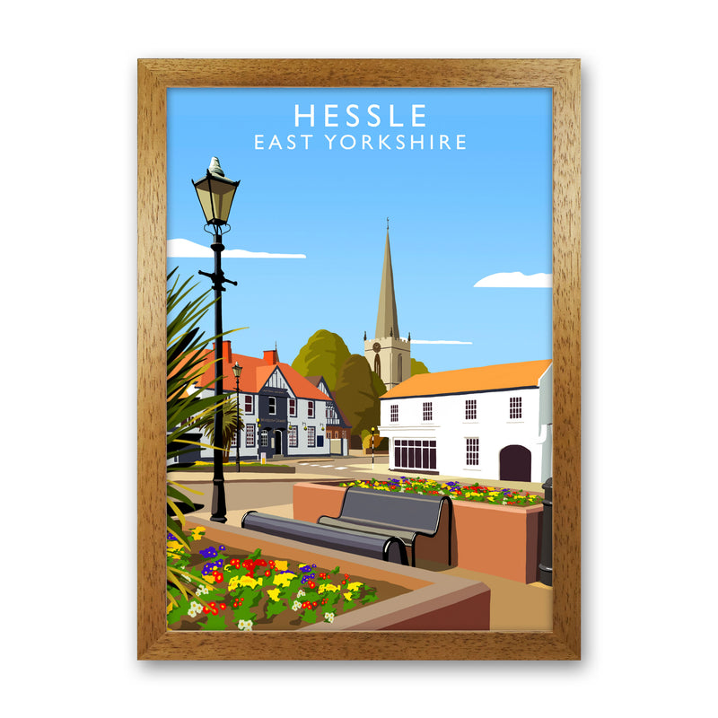 Hessle East Yorkshire Art Print by Richard O'Neill Oak Grain