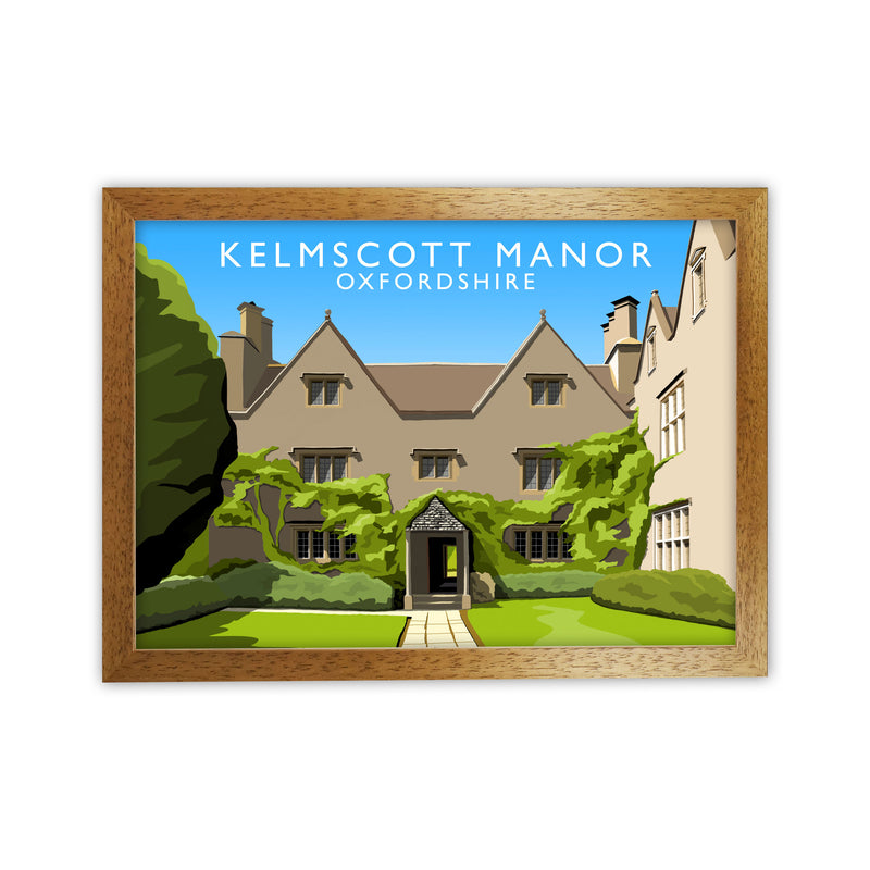 Kelmscott Manor (Landscape) by Richard O'Neill Oak Grain
