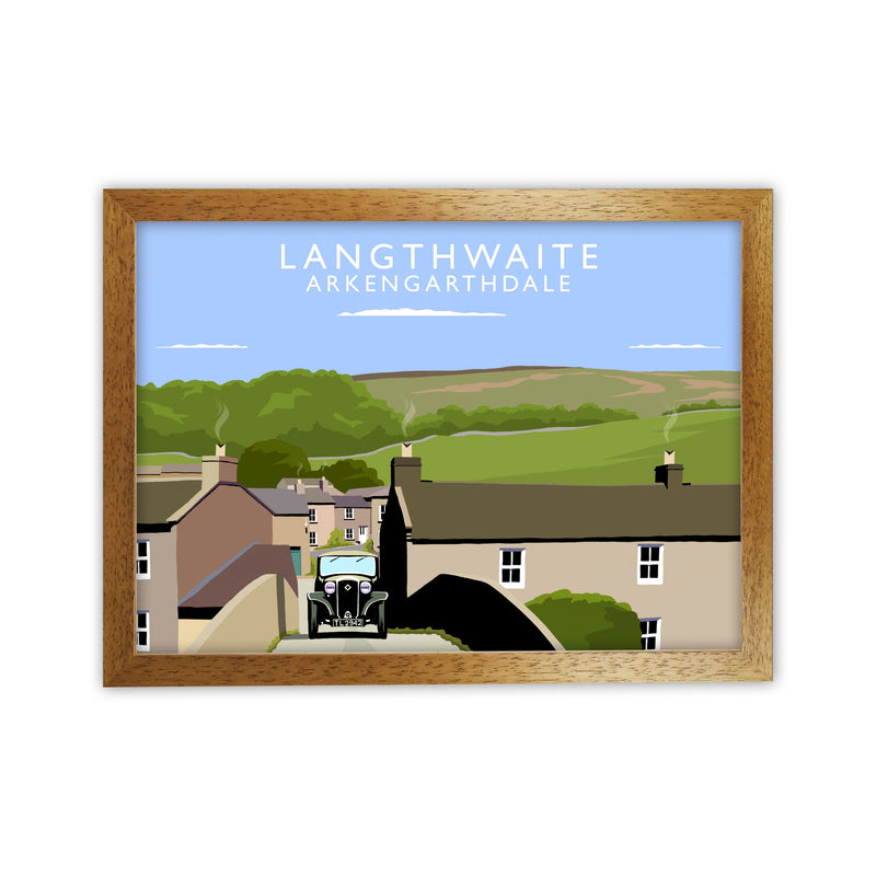 Langthwaite (Landscape) by Richard O'Neill Richard O'Neill Yorkshire Art Print Oak Grain