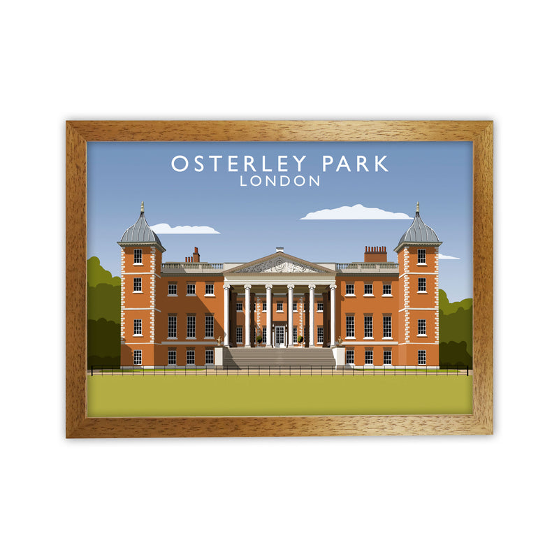 Osterley Park London Art Print by Richard O'Neill Oak Grain