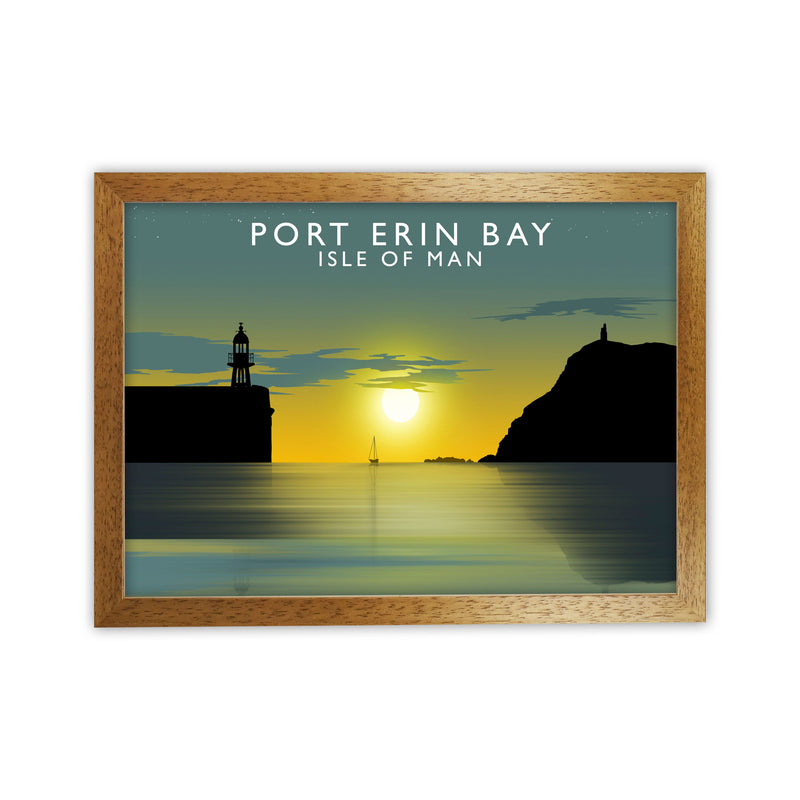 Port Erin Bay (Landscape) by Richard O'Neill Oak Grain