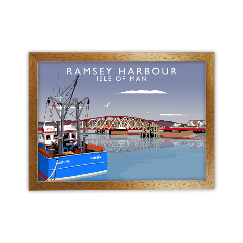 Ramsey Harbour (Landscape) by Richard O'Neill Oak Grain