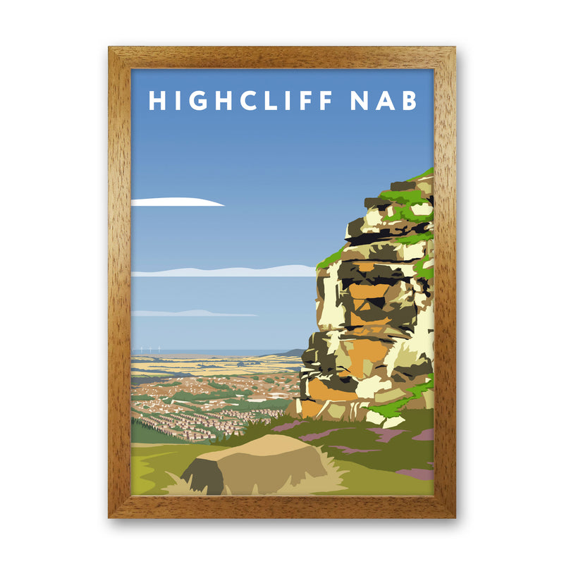 Highcliff Nab Portrait by Richard O'Neill Oak Grain