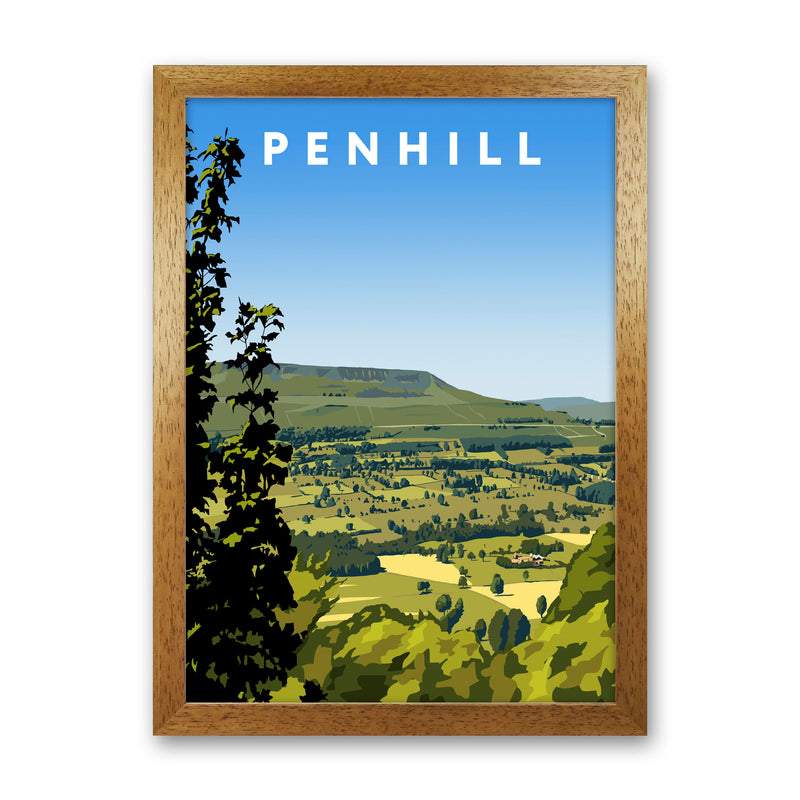 Penhill2 Portrait by Richard O'Neill Oak Grain