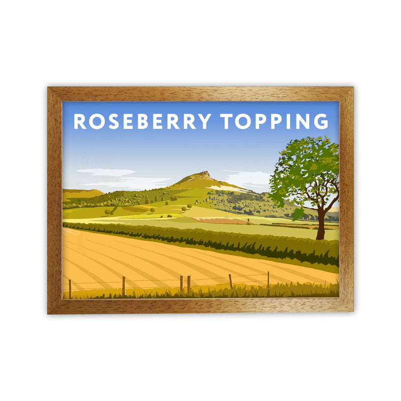 Roseberry Topping2 by Richard O'Neill Oak Grain