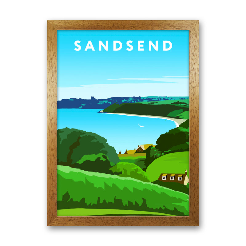 Sandsend2 Portrait by Richard O'Neill Oak Grain