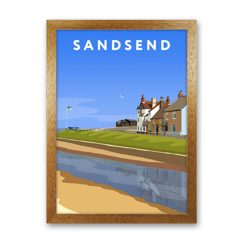 Sandsend3 Portrait by Richard O'Neill Oak Grain