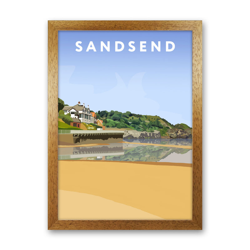Sandsend4 Portrait by Richard O'Neill Oak Grain