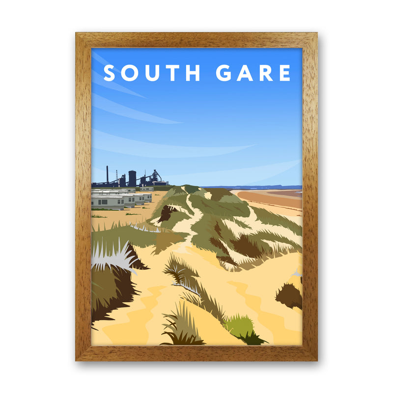 South Gare Portrait by Richard O'Neill Oak Grain