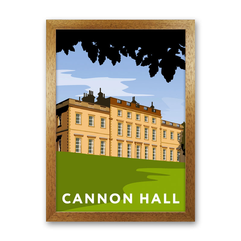 Cannon Hall Portrait by Richard O'Neill Oak Grain