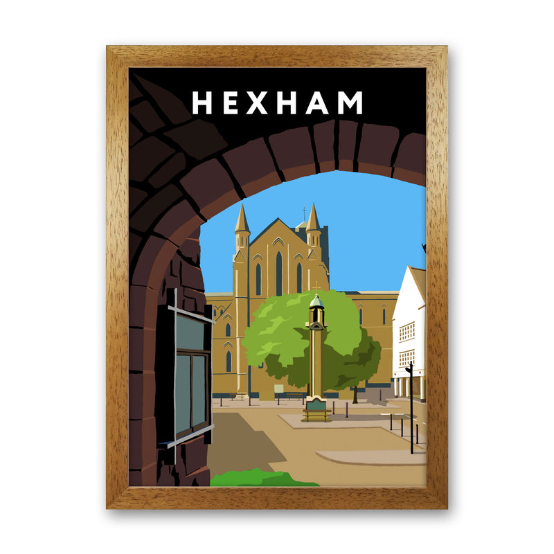 Hexham Portrait by Richard O'Neill Oak Grain