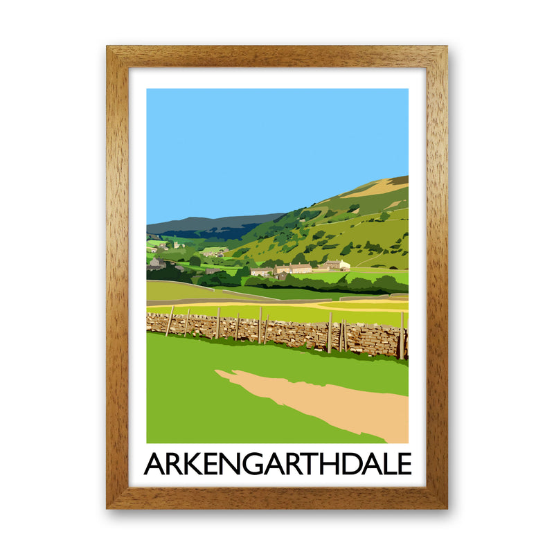 Arkengarthdale Portrait by Richard O'Neill Oak Grain