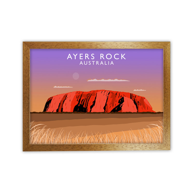 Ayers Rock by Richard O'Neill Oak Grain