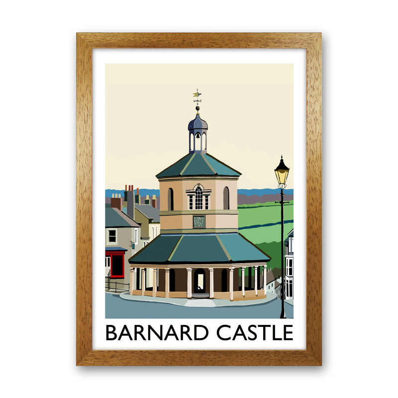 Barnard Castle Portrait by Richard O'Neill Oak Grain