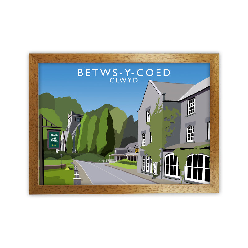 Betws-y-coed 2 by Richard O'Neill Oak Grain