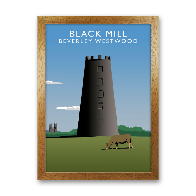 Black Mill Portrait by Richard O'Neill Oak Grain