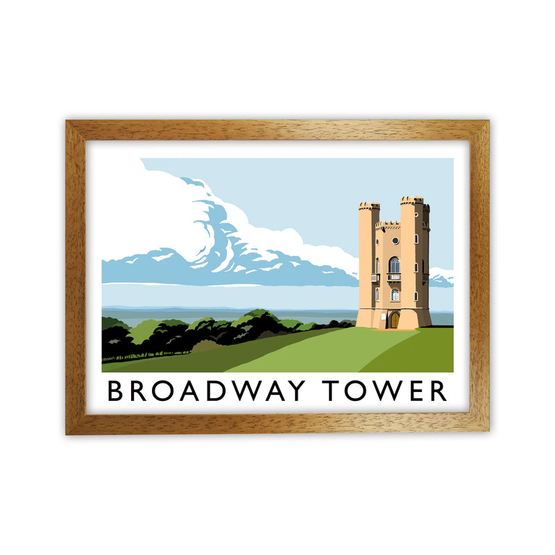 Broadway Tower Art Print by Richard O'Neill Oak Grain