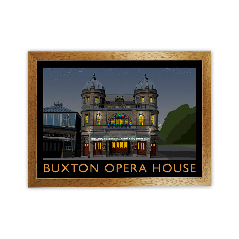Buxton Opera House Night by Richard O'Neill Oak Grain