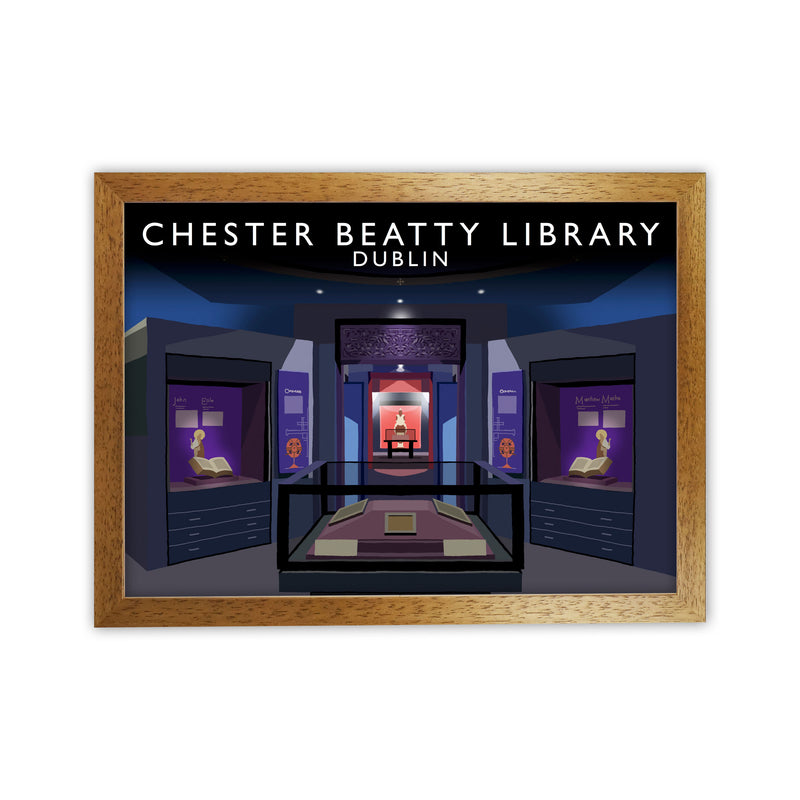 Chester Beatty 2 Library by Richard O'Neill Oak Grain